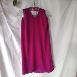 Sugar Lips Dress Womens Size L Tasha Party Fuchsia Backless Zip Nwt